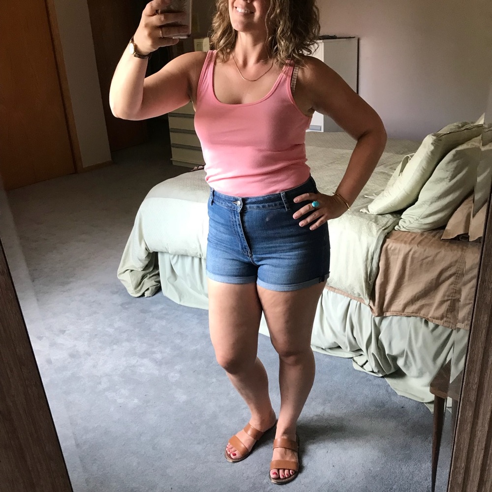 Pink Layering Tank